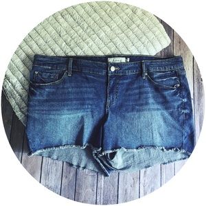 Torrid Fray Hem Cut-Off Shorts